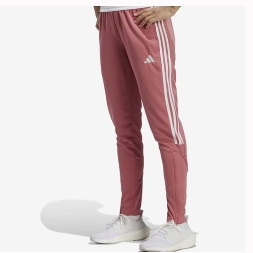 Adidas Tiro Tapered Pants Pink With side zipper - Picture 1 of 11